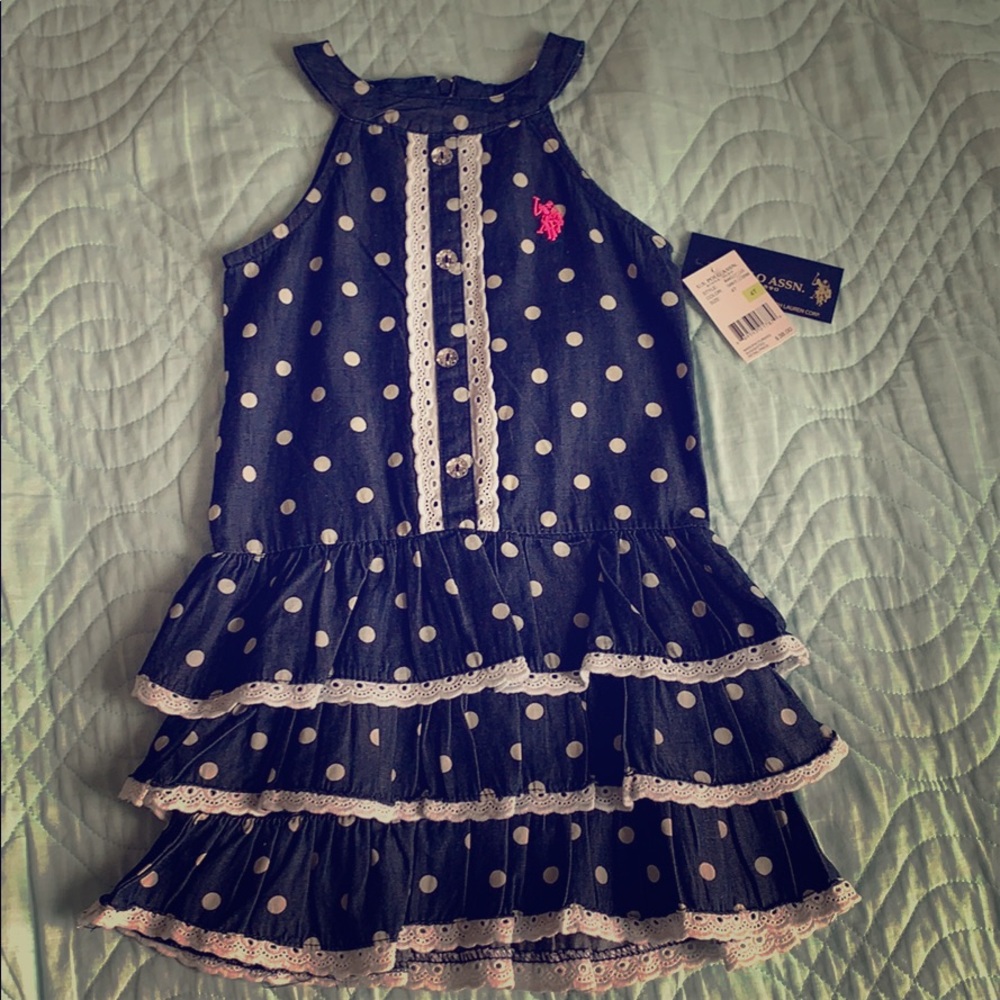 Girls polo dress NWT